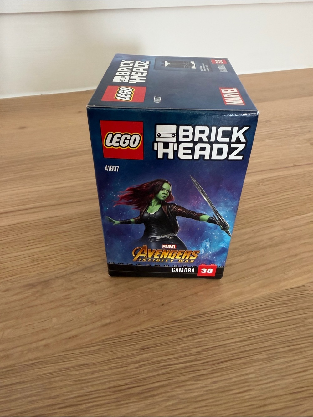 Lego BrickHeadz Gamora Box - Green, Black, Blue